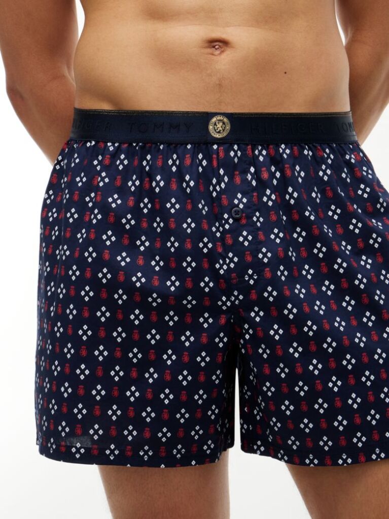Multi 3-Pack TH Crest Woven Boxer Shorts  Men