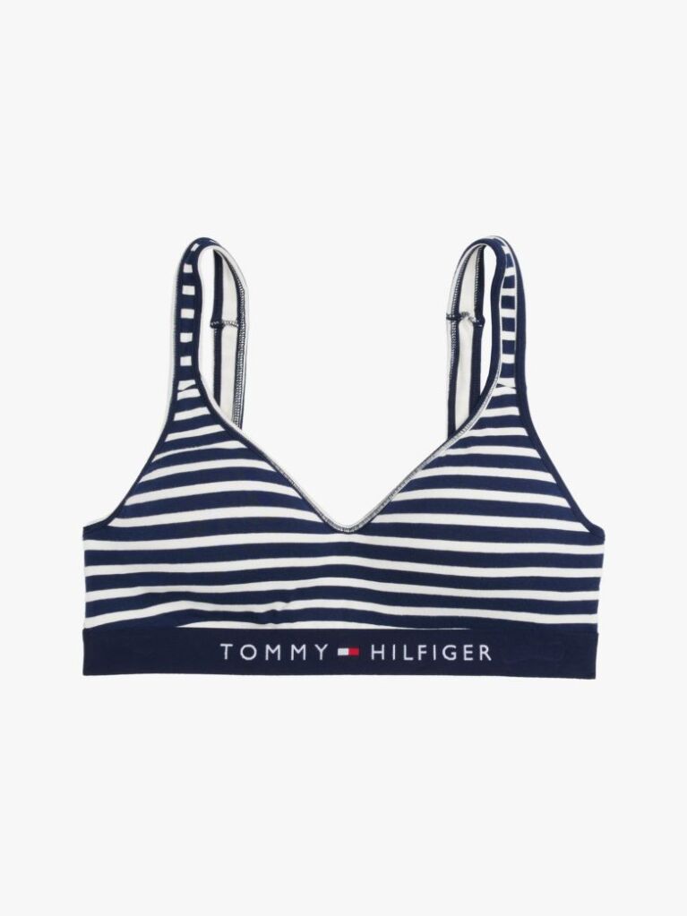 Blue TH Original Stripe Push-Up Bralette  Women