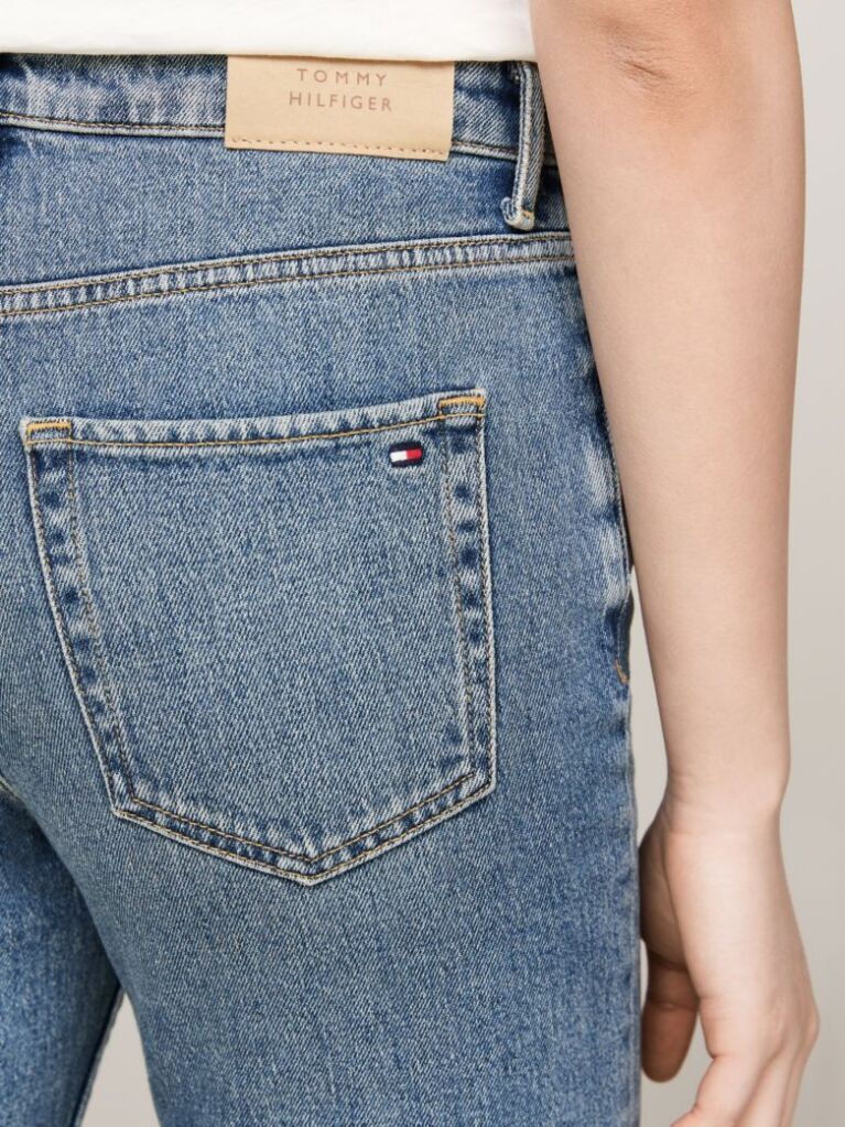 Denim High Rise Slim Cigarette Jeans  Women