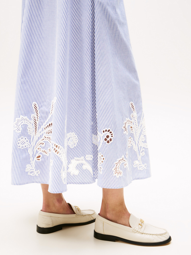 Multi Broderie Anglaise Maxi Skirt  Women