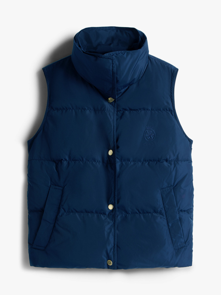 Blue Crest Midways Down Regular Vest  Women