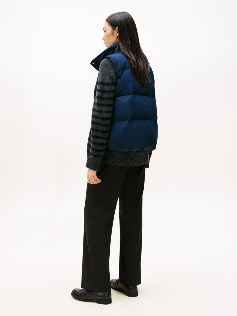 Blue Crest Midways Down Regular Vest  Women