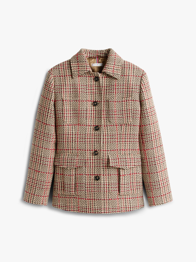 Multi Blazer Σε Κανονική Γραμμή Από Tweed Με Μονή Σειρά Κουμπιών  Γυναίκες