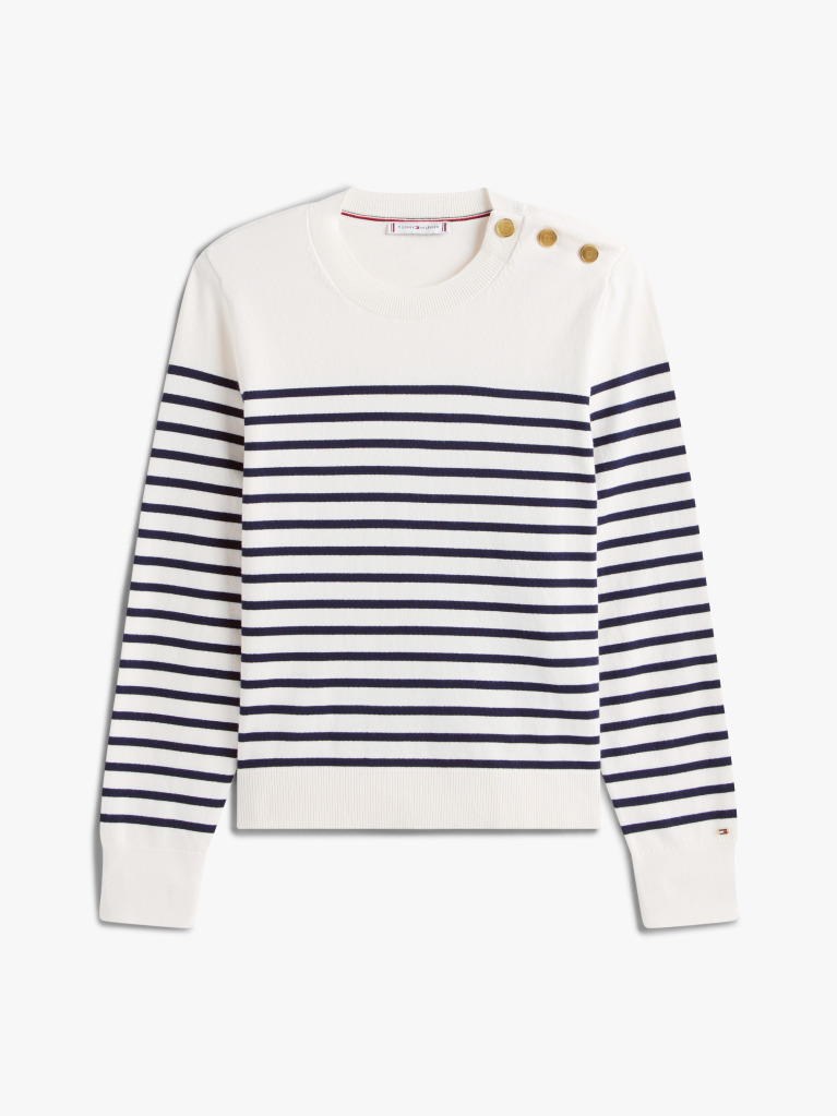 Multi Jersey Πουλόβερ Με Κουμπιά Σε Χρυσή Απόχρωση  Γυναίκες