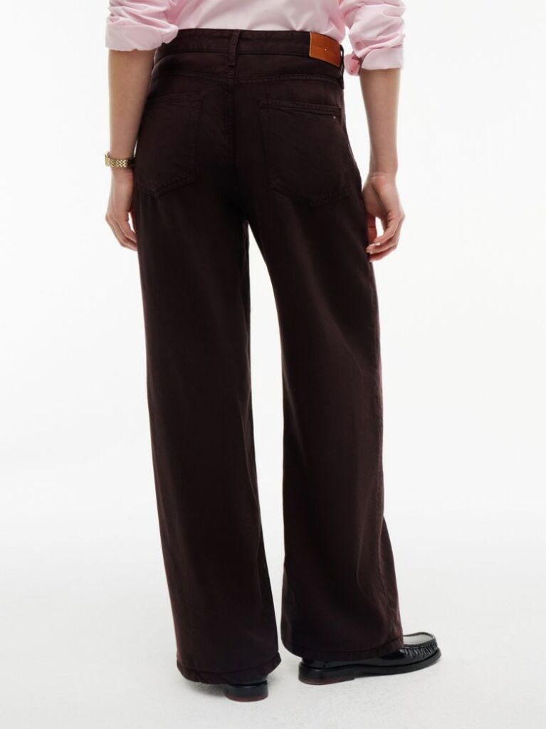 Brown Nola Low Rise Straight Jeans  Women