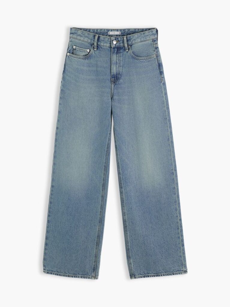 Blue Nola Low Rise Straight Faded Jeans  Women