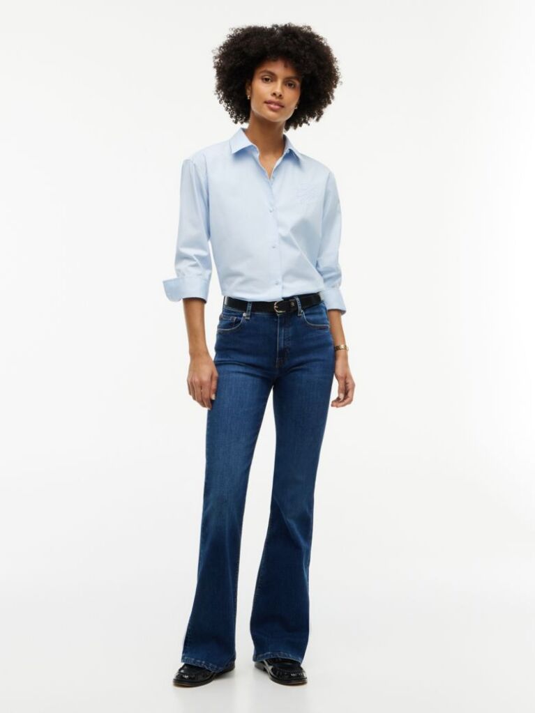 Blue Luna Mid Rise Flared Jeans  Women